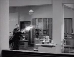 Grover shooting at the 3 men again