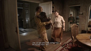 Lucas with his family in "Daughters".