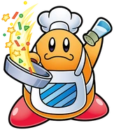 Chef Kawasaki in Kirby Super Star Ultra.