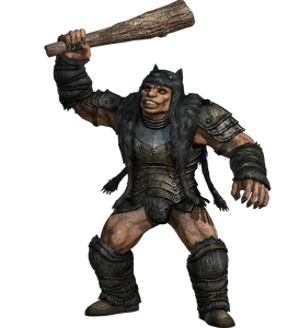 Wyald as he appears in the video game adaptation.