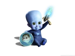 Megamind as a baby.