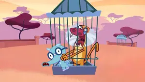 The Baboon's villainous breakdown, killing Sniffle in an aggressive manner.