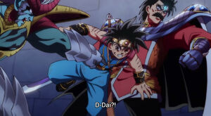 Dai taking the strike for Baran from Hadlar.