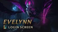 Evelynn, Agony's Embrace Login Screen - League of Legends