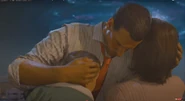 Richtofen reuniting with Mary and Samuel with emotional embrace.