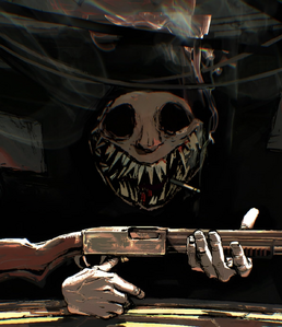 Art of The Dealer on the game's cover