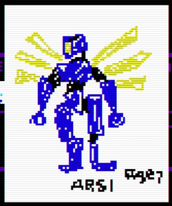 V1's cameo as a child's drawing in Faith: The Unholy Trinity, a horror game by Airdorf Games. The name of the creator, “Arsi”, is a reference to Ultrakill’s developer, Arsi “Hakita” Patala.