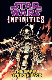 Vader on the cover of Star Wars Infinites: The Empire Strikes Back