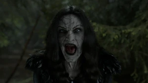 Muriel in the forest,