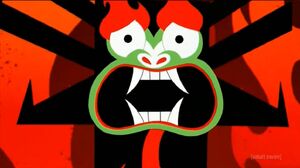 Aku finally realizes his days are numbered.