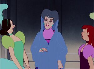 Drizella and Anastasia being reprimanded by their mother.