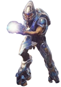 A Sangheili Storm in Halo 5: Guardians.