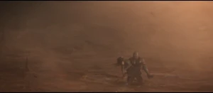 Ego starts sucking Drax inside himself.