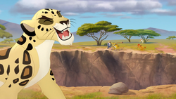 Makucha's Evil Laugh as he escapes from The Lion Guard