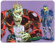 Thunderwing and Megadeath in flashback in The Magnificent Six.