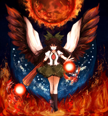 Utsuho Reiuji - Touhou Wiki - Characters, games, locations, and more