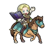 Selena's sprite of Fire Emblem Heroes.