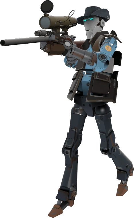 Robot Sniper (Team Fortress 2, TF2, Mann vs. Machine) [RVC v2] [RMVPE] [250 Epochs]