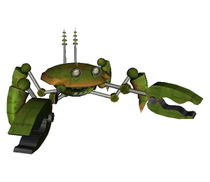 Plankton's robot crab