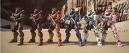 Blues and Reds.png (624 KB) From left to right: Lorenzo, Gene, Surge, Loco, Buckey and Cronut.