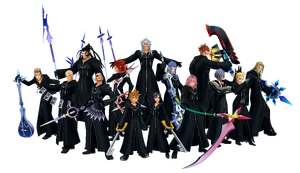 The Organization XIII.png (6.29 MB) The well-known members of Organization XIII.