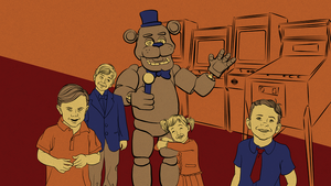 Freddy, as he appears in the Completion Ending.