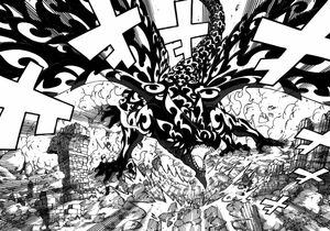 Acnologia unleashing his Dragon Roar.