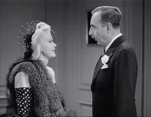 Grover sending his secret lover and girlfriend, Peggy Arden out on a job involving Tommy