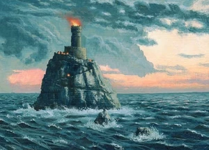 Martina Pilcerovathelonelylights.jpg (55 KB) The Lonely Light, incorrectly depicted as an extremely small island fortress.