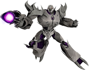 Megatron's full body.