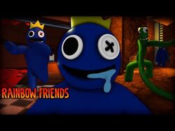 Blue (Rainbow Friends), Villains Wiki