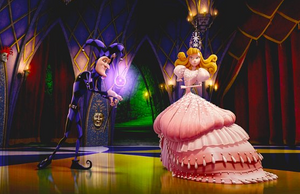 The Jester and Glinda.