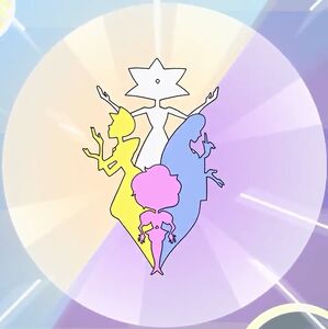 Pink Diamond in the great diamond authority logo in "Your mother and mine"