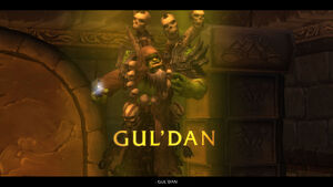 Gul'dan in World of Warcraft: Warlords of Draenor.