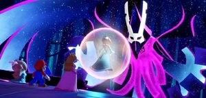 Cursa's unrevealed form and enraged towards Rosalina and her friends.