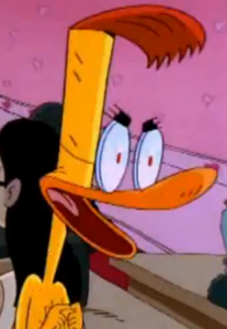 Duckman's evil laugh.