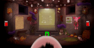 Flumpty's jumpscare in One Night at Flumpty's 2.