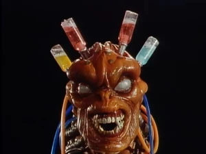 A closeup of upgraded Jisp's head.