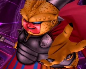 Nadraga's evil grin.