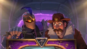 Reno Jackson interrupts Rafaam's puppet show.