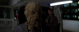 Scarecrow talks to .