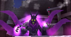 The Witch Queen growing in size.