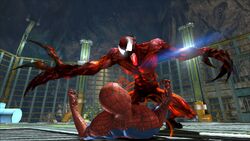 Carnage in The Amazing Spider-Man 2 video game.