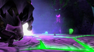 Gaul faces Dark Spyro.