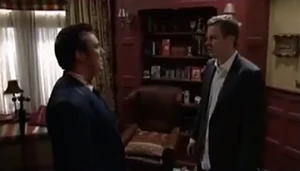 Matthew about to have his final showdown with Carl as the two brothers violently fight each other following the former's disasterous wedding.