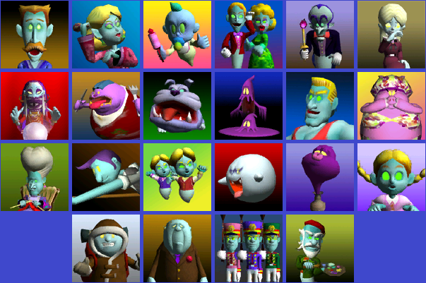 Portrait Ghosts, Villains Wiki