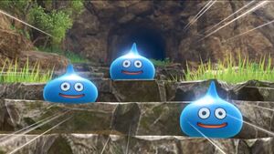 Slimes in Dragon Quest XI