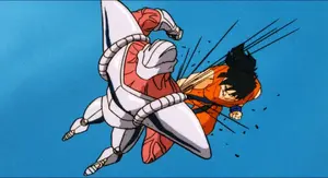 Yamcha battles Cacao.