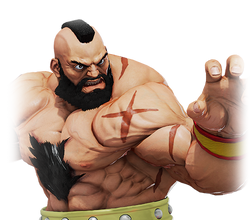 Zangief, Wikia Liber Proeliis