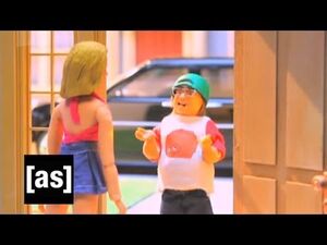 Bad Boy Meets Damaged Chick With Daddy Issues - Robot Chicken - Adult Swim